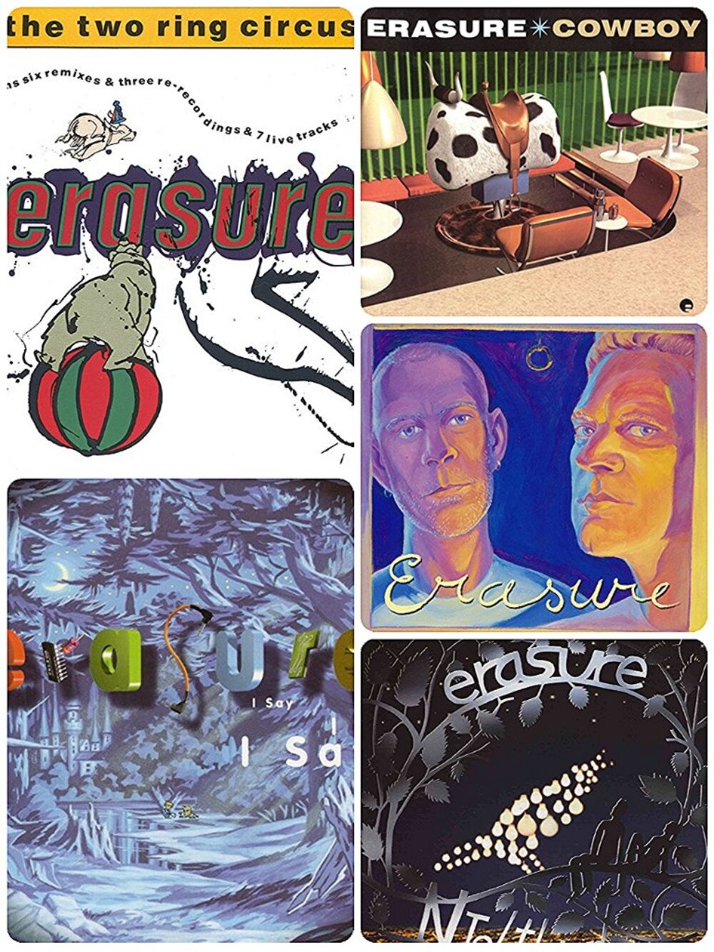 5/$25 ERASURE CD